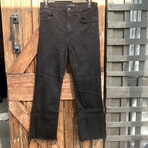 COPY - Joe’s brand, High Rise crop boot cut black jeans.  Lots of stretch!!!